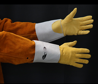 Large Professional TIG Welding Gloves Vulcan Defender 