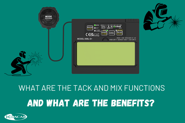 What are the TACK and MIX functions and what are the benefits?