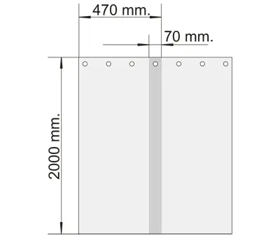 Lanière Transarc H 2000 x L 470 x E 0,4 mm 4 Lanière Transarc H 2000 x L 470 x E 0,4 mm – Image 4