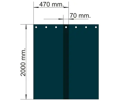Lanière Transarc H 2000 x L 470 x E 0,4 mm 2 Lanière Transarc H 2000 x L 470 x E 0,4 mm – Image 2