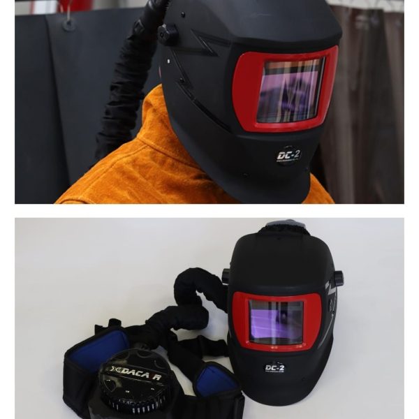 Careta de soldar DC-2 con motoventilador DACAiR